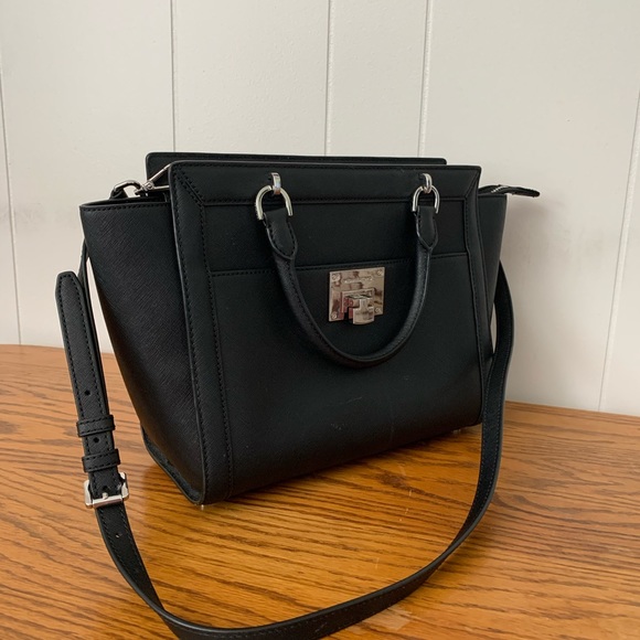 Michael Kors black leather satchel - Picture 4 of 6